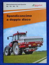 Lade das Bild in den Galerie-Viewer, Kverneland Accord Exacta - Prospekt Brochure 2005 Italien italienisch

