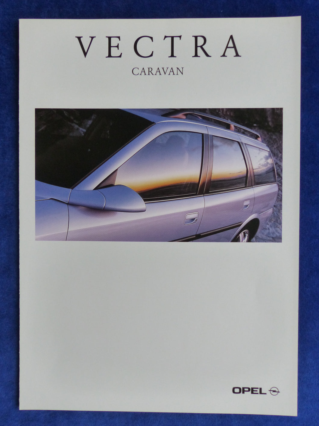 Opel Vectra Caravan MJ 1997 - Preview Prospekt Brochure 06.1996