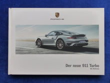 Lade das Bild in den Galerie-Viewer, Porsche 911 Turbo S Typ 991 MJ 2014 - Hardcover Prospekt Brochure 05.2013
