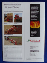 Lade das Bild in den Galerie-Viewer, Kverneland Packomat Saatbettkombi - Prospekt Brochure 05.1995
