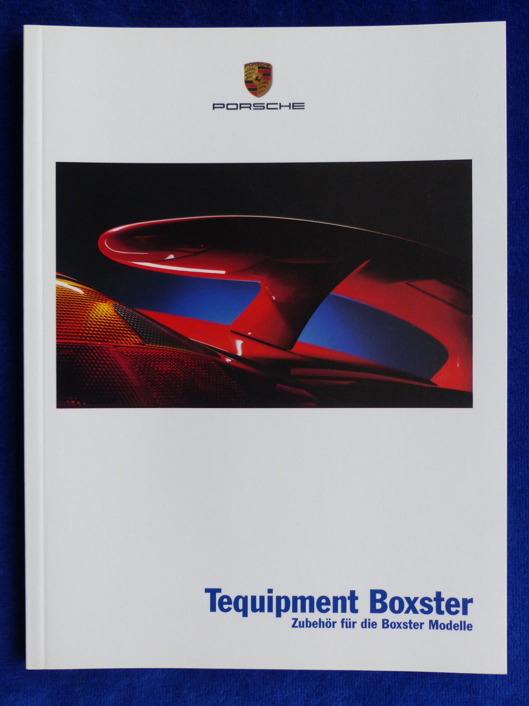 Porsche Tequipment Boxster S Typ 986 MJ 2002 - Prospekt Brochure 08.2001
