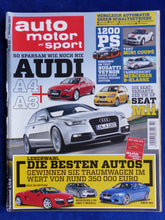 Lade das Bild in den Galerie-Viewer, Auto Motor Sport Heft 22/2011 - Bugatti Veyron Audi A4 Mini Coupe BMW 640i VW
