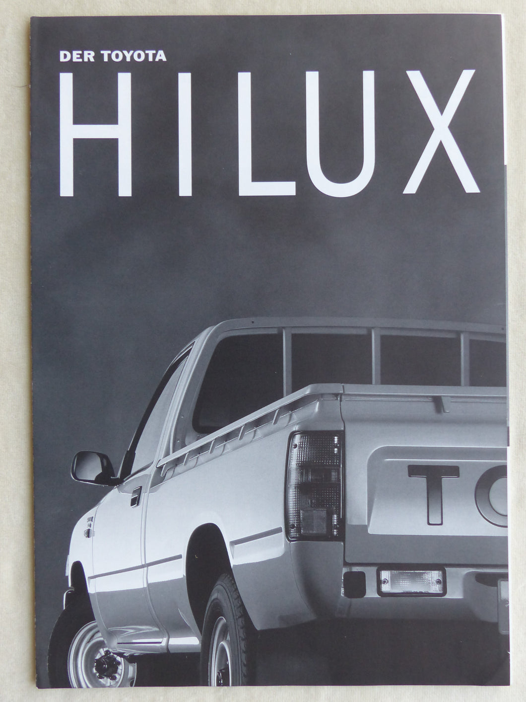 Toyota Hilux - Technische Daten MJ 1991 - Prospekt Brochure 02.1991