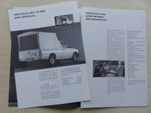 Lade das Bild in den Galerie-Viewer, Toyota Hilux - Technische Daten MJ 1991 - Prospekt Brochure 02.1991
