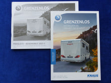 Lade das Bild in den Galerie-Viewer, Knaus Reisemobile 2021 Van Sky Live - Prospekt Brochure + Preisliste 08.2020

