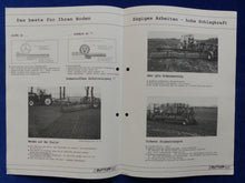 Lade das Bild in den Galerie-Viewer, Güttler Prismenwalzen Anhängewalzen - Prospekt Brochure 80er
