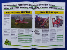 Lade das Bild in den Galerie-Viewer, Pöttinger Neuheiten '94 Cat Hit Top - Prospekt Brochure 11.1993
