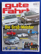 Lade das Bild in den Galerie-Viewer, Gute Fahrt Heft 1/2014 - VW Golf Passat Audi S3 Porsche 911 GT3 Oettinger
