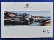 Lade das Bild in den Galerie-Viewer, Porsche 911 Carrera S Typ 991 MJ 2018 - Hardcover Prospekt + Preisliste 03.2017

