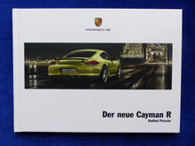 Lade das Bild in den Galerie-Viewer, Porsche Cayman R Typ 987c MJ 2012 - Hardcover Prospekt Brochure 01.2011
