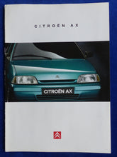 Lade das Bild in den Galerie-Viewer, Citroen AX MJ 1996 - Prospekt Brochure 07.1995

