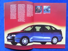 Lade das Bild in den Galerie-Viewer, Seat Cordoba MJ 1994 - Prospekt Brochure + Daten &amp; Ausstattungen 11.1993
