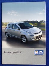 Lade das Bild in den Galerie-Viewer, Hyundai i20 MJ 2009 - Prospekt Brochure 11.2008
