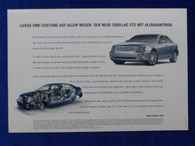 Lade das Bild in den Galerie-Viewer, Cadillac STS mit Allradantrieb - Prospekt Brochure 2006
