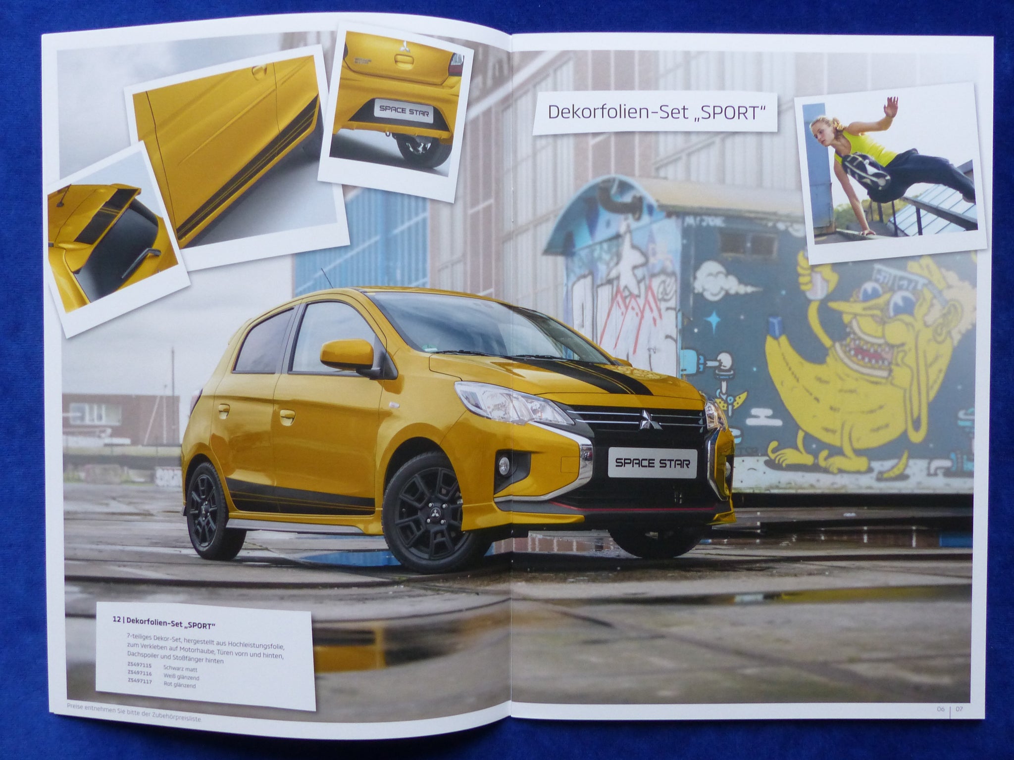 Mitsubishi Space Star Zubehör MJ 2021 - Prospekt Brochure + Preisliste –  car-brochure