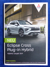 Lade das Bild in den Galerie-Viewer, Mitsubishi Eclipse Cross Plug-in Hybrid MJ 2021 - Prospekt Brochure 03.2021
