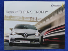 Lade das Bild in den Galerie-Viewer, Renault Clio RS Trophy MJ 2016 - Prospekt Brochure 01.2016
