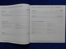 Lade das Bild in den Galerie-Viewer, Renault Clio RS Trophy MJ 2016 - Prospekt Brochure + Preisliste 01.2016
