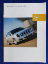 Lade das Bild in den Galerie-Viewer, Opel Vectra GTS MJ 2003 - Prospekt Brochure 06.2002
