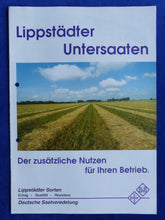 Lade das Bild in den Galerie-Viewer, Lippstädter Untersaaten Getreide Ackerbohnen Mais - Prospekt Brochure 80er
