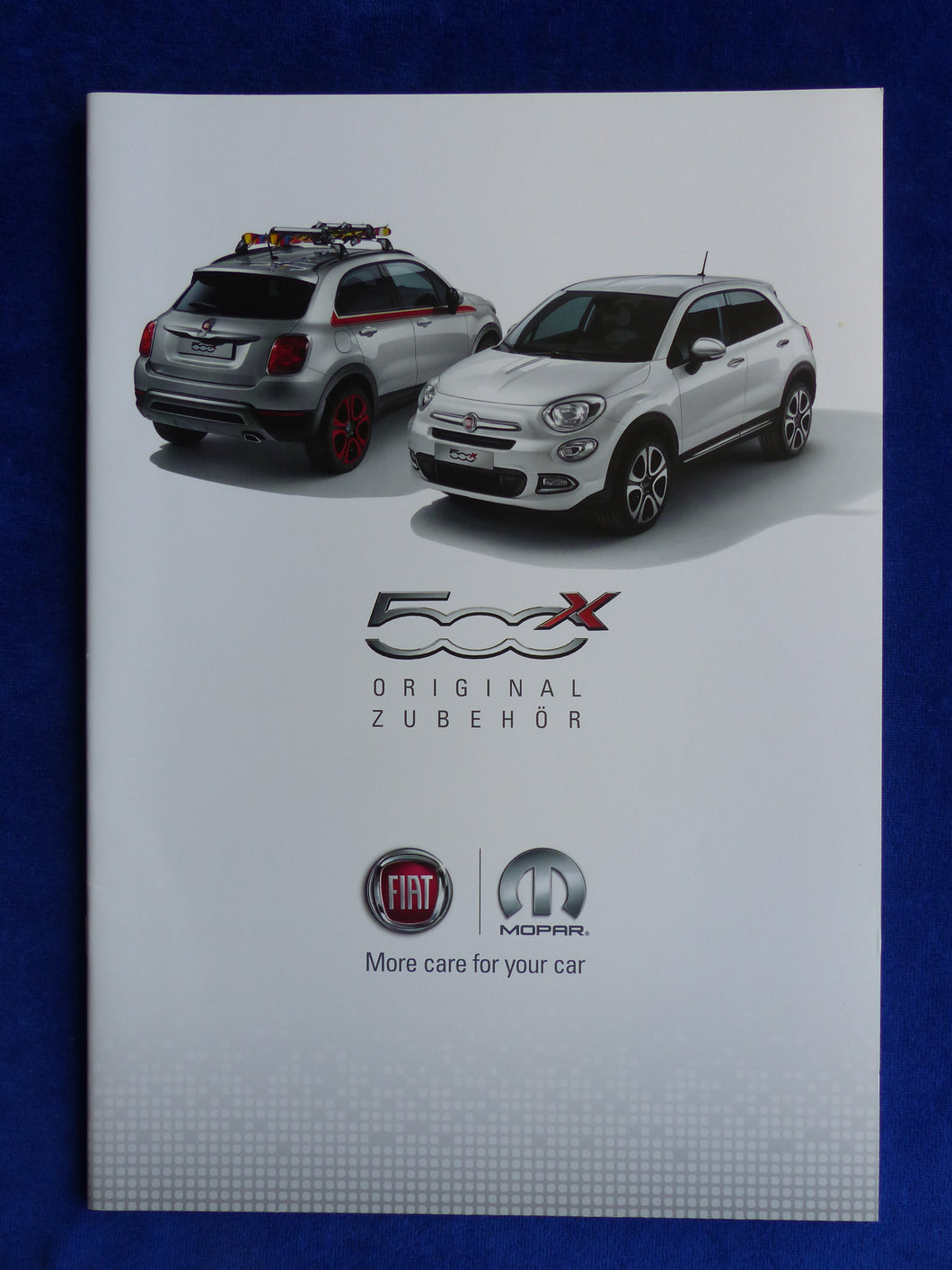 Fiat 500X - Original Zubehör MJ 2017 - Prospekt Brochure 05.2016