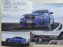 Lade das Bild in den Galerie-Viewer, BMW M5 Competition M550d Typ F90 MJ 2020 - Prospekt Preisliste Brochure 07.2019
