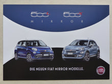 Lade das Bild in den Galerie-Viewer, Fiat 500L 500X Mirror Sondermodelle MJ 2018 - Prospekt Brochure 2017
