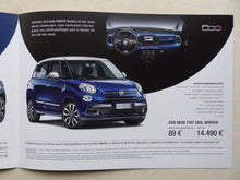 Lade das Bild in den Galerie-Viewer, Fiat 500L 500X Mirror Sondermodelle MJ 2018 - Prospekt Brochure 2017
