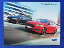 Lade das Bild in den Galerie-Viewer, Ford Focus Sport MJ 2016 - Prospekt brochure 08.2015
