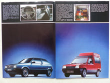 Lade das Bild in den Galerie-Viewer, Seat Gesamtprogramm - Ibiza Marbella Malaga Terra - Prospekt Brochure 1985
