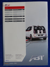 Lade das Bild in den Galerie-Viewer, ABT VW up! - Prospekt Brochure 2017
