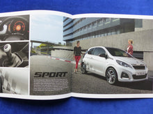 Lade das Bild in den Galerie-Viewer, Peugeot 108 MJ 2015 - Prospekt Brochure 06.2014
