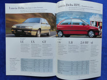 Lade das Bild in den Galerie-Viewer, Lancia Programm 1998 - k Delta Z dedra Y - Prospekt Brochure 05.1997
