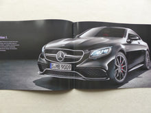 Lade das Bild in den Galerie-Viewer, Mercedes-Benz S-Klasse Coupe Edition 1 - Prospekt Preisliste Brochure 04.2014
