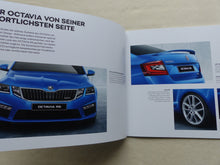 Lade das Bild in den Galerie-Viewer, Skoda Octavia RS Limousine Combi MJ 2018 - Prospekt Preisliste Brochure 11.2017
