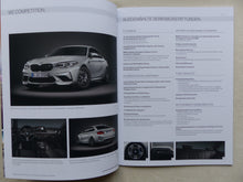 Lade das Bild in den Galerie-Viewer, BMW M2 M240i 2er Coupe Typ F87 MJ 2020 - Prospekt Preisliste Brochure 03.2020
