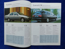 Lade das Bild in den Galerie-Viewer, Lancia Modellprogramm 1998 - k Z Dedra Delta HPE - Prospekt Brochure 01.1998
