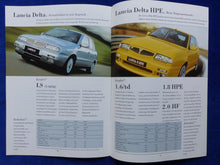 Lade das Bild in den Galerie-Viewer, Lancia Modellprogramm 1998 - k Z Dedra Delta HPE - Prospekt Brochure 01.1998
