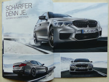 Lade das Bild in den Galerie-Viewer, BMW M5 Competition M550d Typ F90 MJ 2020 - Prospekt Preisliste Brochure 03.2020
