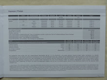 Lade das Bild in den Galerie-Viewer, Subaru Impreza MJ 2021 - Prospekt Brochure + Preisliste 01.2021
