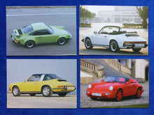 Lade das Bild in den Galerie-Viewer, Porsche 911 Cabrio Turbo Targa Speedster - Postkarten-Set 4 postcards 2015
