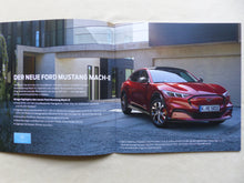 Lade das Bild in den Galerie-Viewer, Ford E-Auto Hybrid Programm 2022 Mustang Mach-E Fiesta Focus - Prospekt 06.2021
