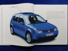 Lade das Bild in den Galerie-Viewer, VW Golf 4 GTI V6 Variant MJ 2000 - Buch Hardcover Prospekt Brochure 12.1999

