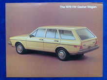 Lade das Bild in den Galerie-Viewer, Volkswagen 1979 VW Dasher Wagon Passat Variant - US-Prospekt Brochure 1978 USA
