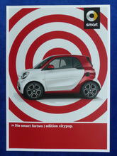 Lade das Bild in den Galerie-Viewer, Smart fortwo coupe edition citypop - Prospekt Brochure 2016
