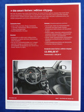 Lade das Bild in den Galerie-Viewer, Smart fortwo coupe edition citypop - Prospekt Brochure 2016
