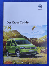 Lade das Bild in den Galerie-Viewer, VW Cross Caddy TSI TDI 4Motion MJ 2014 - Prospekt Brochure 11.2013
