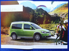 Lade das Bild in den Galerie-Viewer, VW Cross Caddy TSI TDI 4Motion MJ 2014 - Prospekt Brochure 11.2013
