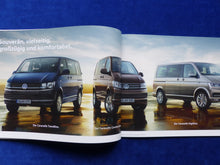 Lade das Bild in den Galerie-Viewer, VW Bus T6 Caravelle Edition MJ 2018 - Prospekt Brochure 11.2017
