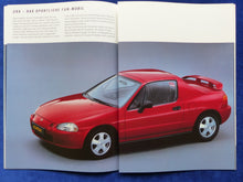 Lade das Bild in den Galerie-Viewer, Honda Automobil-Programm '93 - NSX CRX Civic Accord - Prospekt Brochure 03.1993
